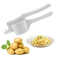 thumbnail image 1 of PEONAVET Potato Masher Household Kitchen Multifunctional Stainless Steel Manual Potato Masher Masher Kitchen Small Tools, 1 of 9