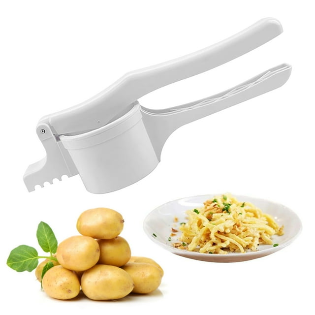 PEONAVET Potato Masher Household Kitchen Multifunctional Stainless Steel Manual Potato Masher Masher Kitchen Small Tools