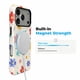 thumbnail image 2 of SKLYDDI Funda Estampado Floral para iPhone 12 Pro Max, Compatible con MagSafe, 2 of 7