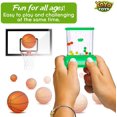 thumbnail image 4 of HTOOQHandheld Water Game 2 Pack Set of a Fish Ring Toss and a Basketball Aqua Arcade Toy in 2 Compact Mini Retro Pastime for Kids and Adults in a Gift Box, 4 of 6