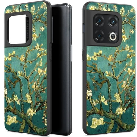 CoverON Art Design For OnePlus 10 Pro Phone Case, Flexible Soft Rubber Slim TPU Cover, Van Gogh Almond Blossom