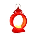 thumbnail image 5 of Vintage Clock-Style LED Lantern, Battery Operated Flameless Candle Light with Handle for Tabletop, Patio & Wedding Decor, 5 of 6