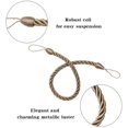 2Pcs Curtain Tiebacks Ropes TieBacks Handmade Curtain Holdbacks
