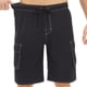 thumbnail image 1 of Ceisia Men's Spring Summer Solid Color Gift Elastic Waist Drawstring Swimming Trunks - Lightweight Beach Casual Pocket Shorts, 1 of 8