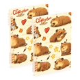 thumbnail image 2 of Haosy Cute Capybaras Doing Various Activities Notebooks 1-subject Journal 60 Sheets A5 College Ruled Paper Detachable Ring 8.3"x5.7", 2 of 8