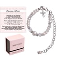 thumbnail image 1 of Pulsera Cherished Moments Baptism to Bride Silver Pearl, 1 of 7