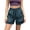 Mint Green, variant on Dxzfnsa Women's Hiking Cargo Shorts with Pockets Lightweight Quick Dry Outdoor Running Athletic Short Summer Travel Loose M-4XL