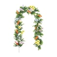 thumbnail image 2 of 68.9 Inch Easter Egg Carrots Vines Garland, Cute Easter Garland Vine String, Colorful Easter Decoration for Mantel Fireplace Window Indoor Outdoor, 2 of 7