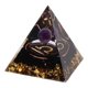 thumbnail image 5 of ORGONITE Pyramid, Adorno De Mesa Artesanal De 5 Cm Alivio De Estrés Pyerámide De Energía Positiva Para Regalo De Cumpleaños, 5 of 7