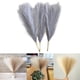 thumbnail image 5 of 3 piezas de hierba de pampas seca artificial para florero, arreglo floral, ramo de caña Gris, 5 of 8