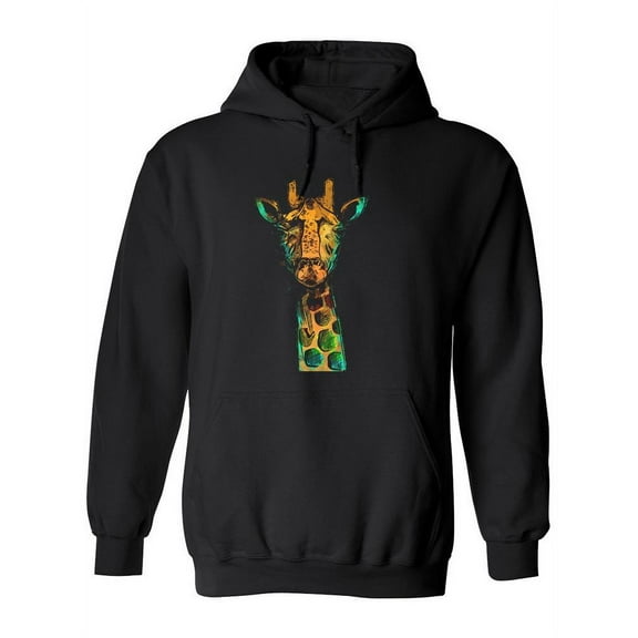 Portrait Of A Giraffe Hoodie Women -SPIdeals Designs, Female Small