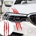 thumbnail image 2 of SUPERRED Universal Auto etiqueta Personalizado Pegatinas decorativas para campana Pegatina coche con arañazos en forma de garra Accesorios, 2 of 4