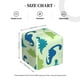 thumbnail image 4 of Balery Cute Dinosaur Blue Green Porta Pañuelos de Cuero con Estampado – Funda Moderna Cuadrada para Caja de Pañuelos, Dispensador 5x5x5'', 4 of 7