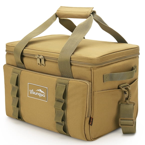 Bolsa térmica YOUNGOA, con aislamiento suave, 32 L, 48 latas, a prueba de fugas