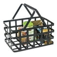thumbnail image 3 of HUBERT® Black Metal Tobacco Basket with Handles - 12"L x 7 3/4"W x 6"H, 3 of 6