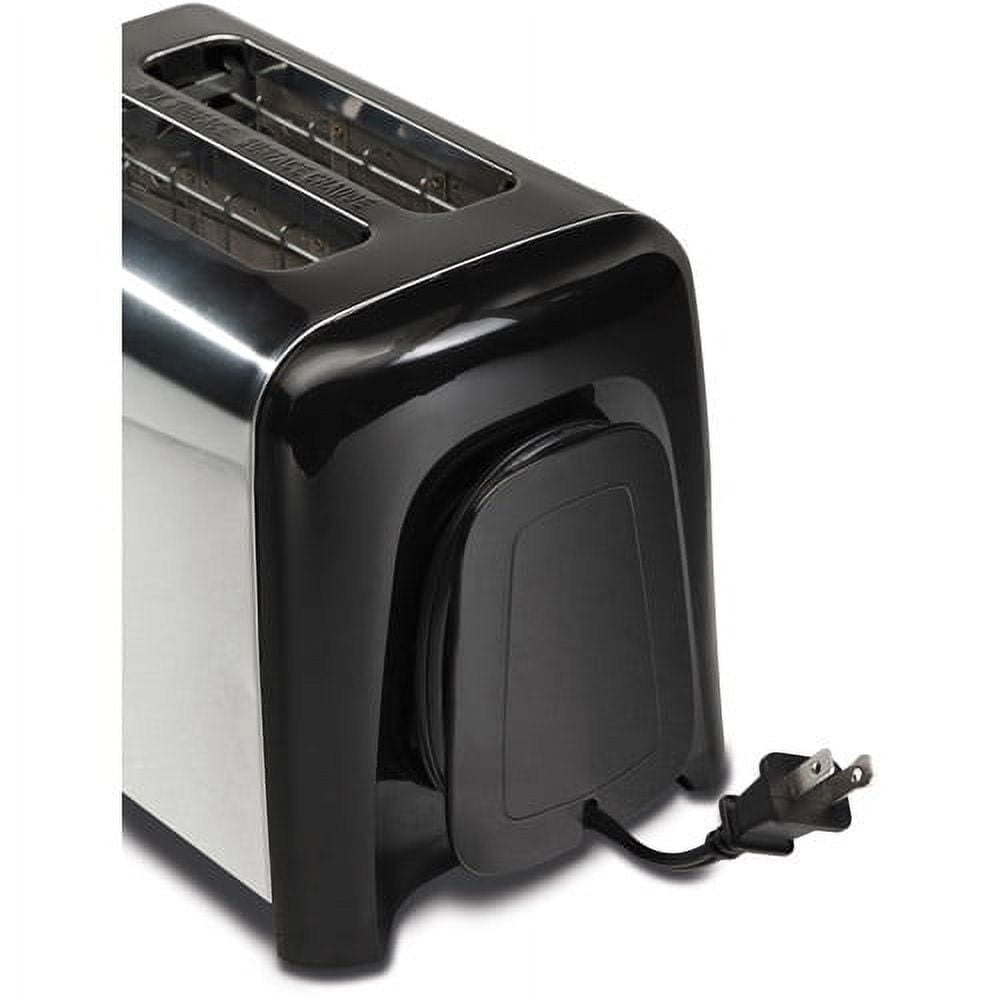 Hamilton Beach 2 Slice Toaster, Extra-Wide Slots, Metal, 22614R