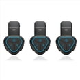 thumbnail image 1 of 3X LX1 Casco de Verano para Motocicleta Auriculares Especiales con Bluetooth Auriculares PortáTiles con CancelacióN de Ruido Inteligente Auriculares para Llevar Azul, 1 of 5
