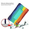 thumbnail image 4 of Dteck Case for Samsung Galaxy Tab A7 Lite 8.7-Inch 2021 Release Tablet Model (SM-T225/T220), Heavy Duty Rugged Shockproof Case High Impact Protective Cover with Kickstand,Rainbow C, 4 of 6