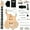 Flame Design, variant on ZHOUB DIY Electric Guitar Kit, 6-String, Mahogany Body, Full Equipment for Build Your Own Guitar