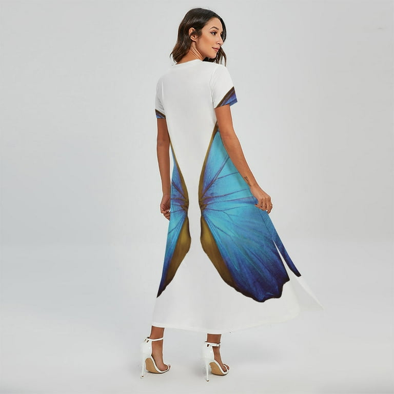 fashion butterfly wing dress Butterfly Dress with Wings and Wand main image 0