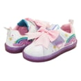 thumbnail image 1 of Tenis Velcro Niña Moño Bubble Gummers Maddi Bco/rsa 14-19 blanco 19, 1 of 7