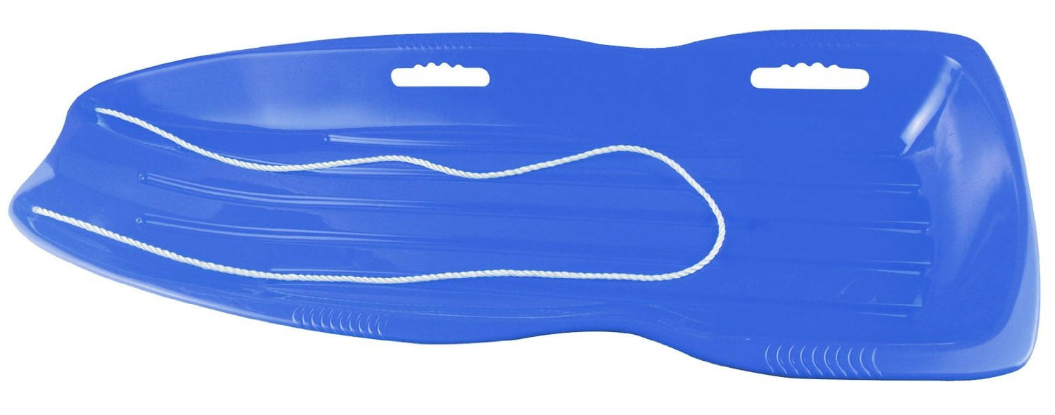 Snow Sled Kids Winter Toboggan Sled Slider 48-inch (BLUE) by Bo Toys
