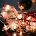 thumbnail image 4 of Labymos 1.5M 10 Lights Pink Flamingo String Light Constant Bright Daily Holiday Party Decorative Fairy, 4 of 8