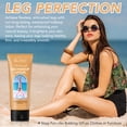 thumbnail image 6 of Airbrush Leg Makeup Lotion, Flawlessly Covers Leg Imperfections, Waterproof Leg Concealer (#2 Medium Glow, 4 fl oz), 6 of 12