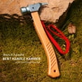 thumbnail image 6 of Camping Hammer Outdoor Multi Functional Camping Hammer Tent Stake Hammer for Camping Hiking Backpacking Gardening, 6 of 7