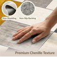 thumbnail image 6 of ODIKA 6'x9' Washable Area Rug Non-Slip, Easy Care, Personalized Photo Abstract Block Layout Rectangular Diatomaceous for Family Room, Living Room, Master Bedroom, 6 of 7