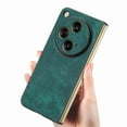 thumbnail image 4 of for OnePlus Open Case, Classic PU Leather Case with Flip Cover Ultra-Thin Shockproof Drop Protective Anti-falling Lightweight Folding Phone Case Cover for OnePlus Open - Green, 4 of 11