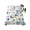 White, variant on Twin Flat Sheet Only Cartoon Cat Seamless Soft Microfiber Cooling Bedding Sheets Funny Animal on White Flat Bed Sheet