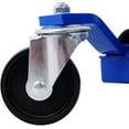 thumbnail image 6 of Historyli 2PC Car Wheel Dolly Jack,Vehicle Positioning with Ratcheting Foot Pedal,Heavy Duty Hydraulic Car Wheel Dolly Jack,Mechanical 1500-lbs,Blue, 6 of 6