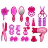 Girls Pretend Play Makeup Toys Emulational Dress and Make-up Toys Set Accessories