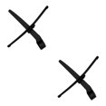 thumbnail image 2 of ZheElen Plastic Easy Installation Automotive Rear Windshield Wiper Arm Improved Visibility Stylish black 2Set, 2 of 6