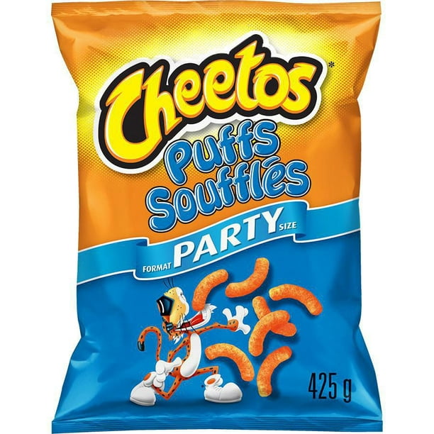Soufflés grignotines à saveur de fromage de Cheetos format familial