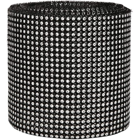 Rhinestone Ribbon, 9m 24 Rows Electroplating Plastic Artificial ...