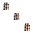 thumbnail image 2 of Guardurnaity Ropa interior de hombre Bóxer tejido Pantalones cortos masculinos Suavidad flexible al tacto Comodidad Ropa de dormir lavable Type1 NO1, 2 of 6