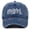 Navy, variant on MIMI Embroidered Baseball Cap Vintage Distressed Washed Hat Lightweight Breathable Adjustable Mother's Day Gift For Outdoor Casual Daily Wear Navy One Size