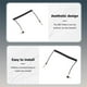 thumbnail image 4 of Audio Aux Cable Jack 3.5 Jack Angle 3.5mm Male to Male Black, 4 of 5