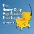 thumbnail image 6 of Commercial Mop Bucket with Side-Press Wringer, 26-Quart, Durable Polypropylene, Yellow, 6 of 8