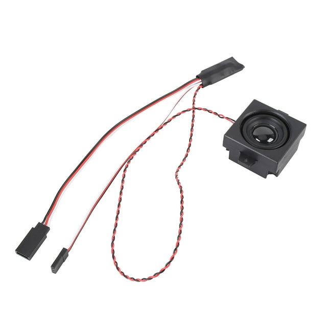 Simulador de Sonido del Motor RC, Módulo Simulado de Sonido del Motor Anti Crack Copper Efecto de Sonido Realista Para Un Auto Modelo 1/10 1/8 1/6 Modelo RC RC