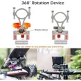 thumbnail image 3 of Bike Phone Mount, Phone Holder for Bicycle/Motorcycle, Universal Cell Phone Cradle Clamp Handlebar Rack, for iPhone X XS MAX XR 8 7 6 Plus, Samsung S9 S8 S7 S6 S5 Edge Note LG, 3 of 8