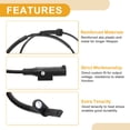 thumbnail image 3 of Unique Bargains ABS Wheel Speed Sensor No.68073206AD/68073206AC Rear Left Right ABS Sensor Anti-lock Braking System Sensor for Fiat 500 2012-2019, 3 of 7