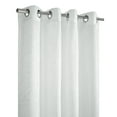 thumbnail image 3 of Valentina Sheer Grommet Curtain Panel 52 x 84 in White, 3 of 7