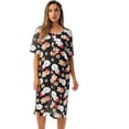 thumbnail image 1 of Robe de Nuit à Manches Courtes pour Femmes, 1 of 3