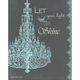 thumbnail image 2 of Babbitt, Gwendolyn 12x14 Gold Ornate Wood Framed with Double Matting Museum Art Print Titled - Chandelier Light II, 2 of 4