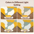 thumbnail image 7 of Design&I 8'x10' Washable Area Rug Sleek Flatweave Pet Friendly Motif Minimalist Block Large Classroom Playroom Abstract Plush Refined for King Size Bedroom, Under Bed, 7 of 7