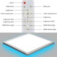 thumbnail image 3 of RGBCW Lampe de Plafond BT Télécommande à Gradation Infinie Lampe de Plafond pour Chambre, 3 of 8
