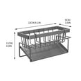 thumbnail image 2 of Tepsmf Kitchen Sink Rack Storage Rack Cloth Storage Seasoning Rack Non Perforated Faucet Sink Multifunctional Dish Rack for Kitchen Counter, 2 of 5